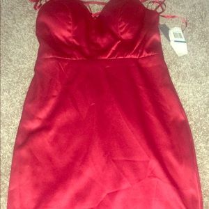 Red Dress w back out